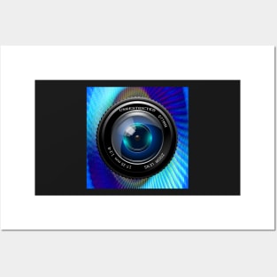 Photographer Free Unrestricted Art, Camera Lens Graphic Design Cool Home Decor & Gifts Posters and Art